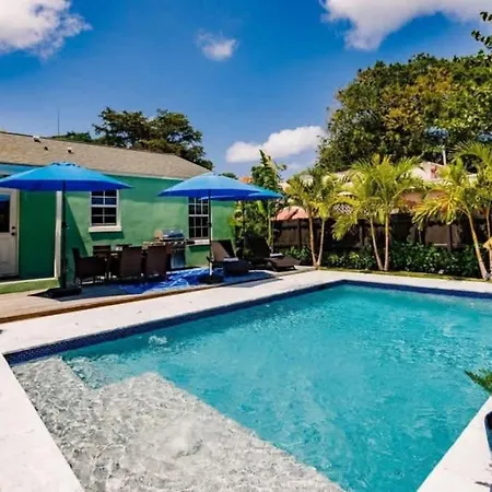 Key Lime Cottage - Bask Poolside In A Historic Flamingo Park Gem